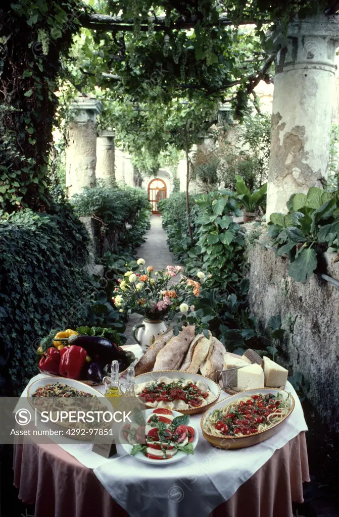 Italy, Capri typical food