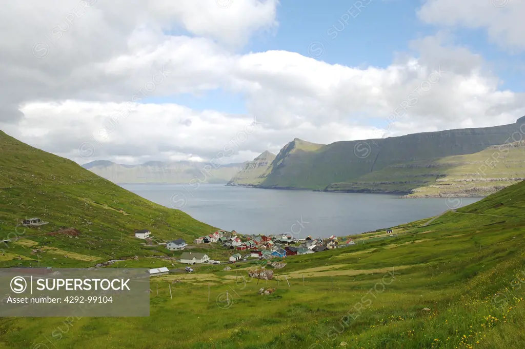 Funningur, Eysturoy Island, Faroe Islands, Denmark
