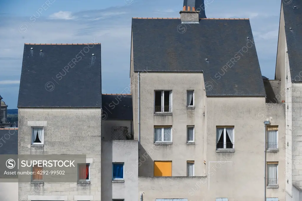 France, Main-et-Loire, Saumur, house