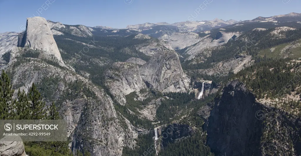 USA, California, Yosemite National Park, Half Dome mountain