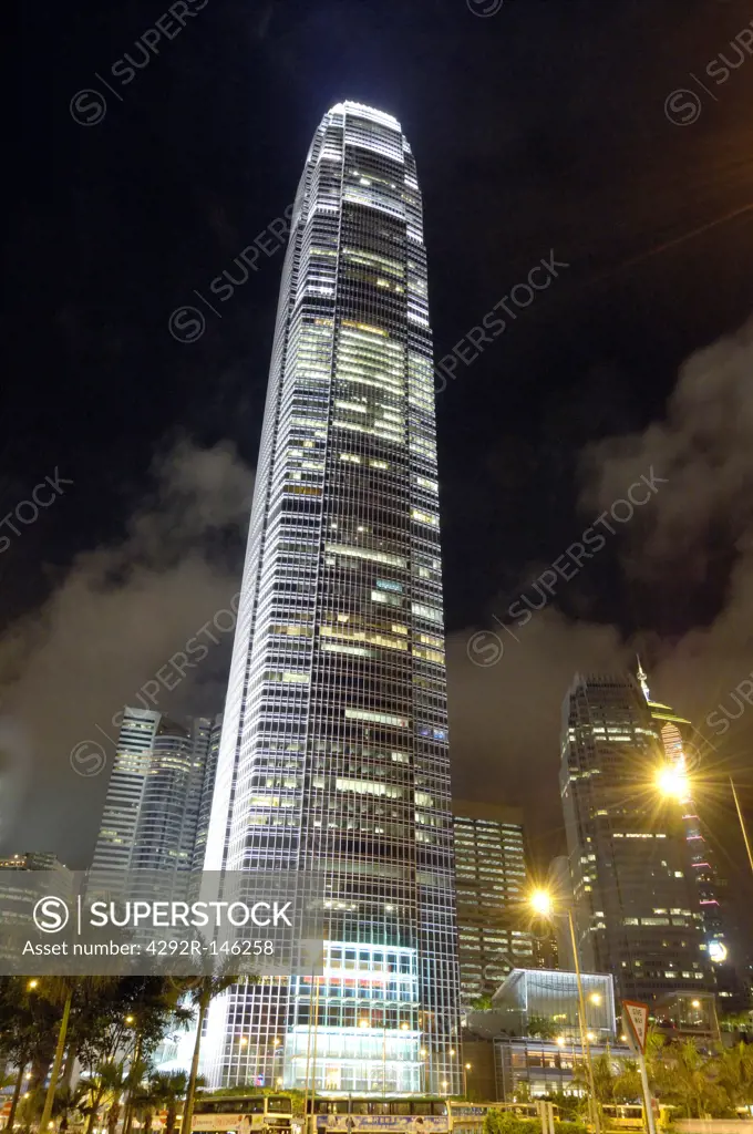 China, Hong Kong, Hong Kong Island, Central District skyscrapers, International Finance Center