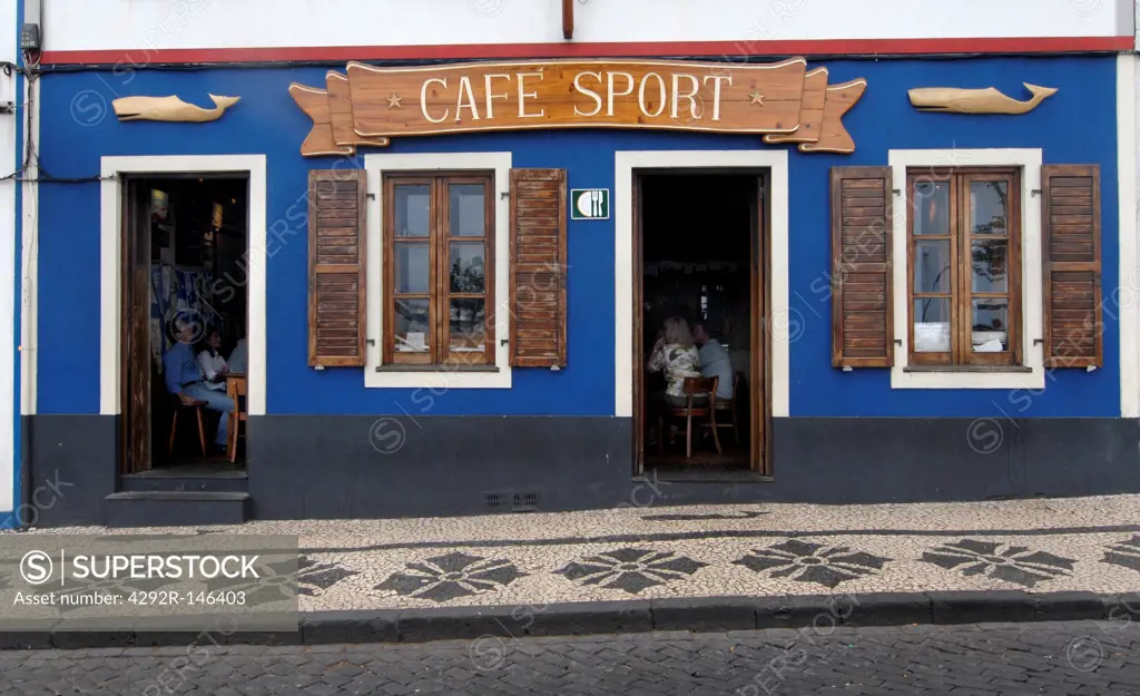 Portugal, Azores, Faial Island, Horta, Peter Cafe Sport