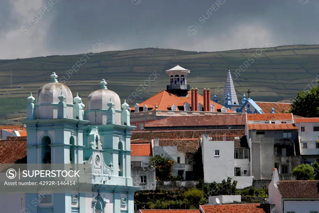 Portugal, Azores, Terceira Island, Angra do Heroismo,Church of the Misericordia