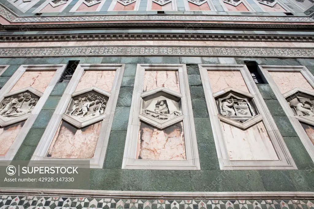 Italy, Florence. Duomo detail