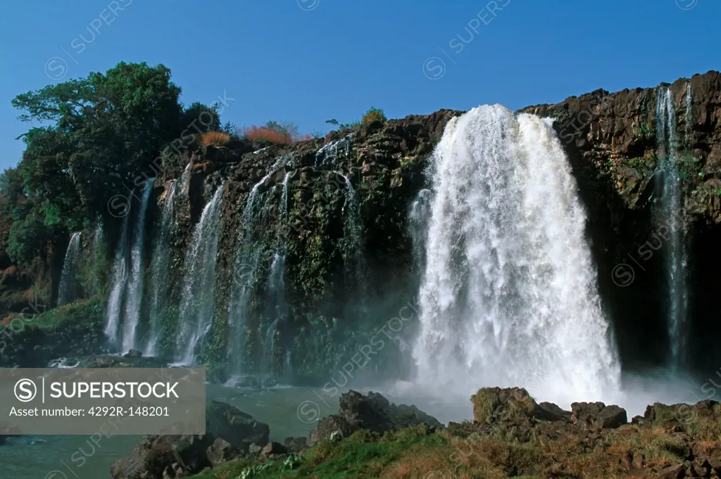 Ethiopia, Blue Nile Falls also known as Tis Abay