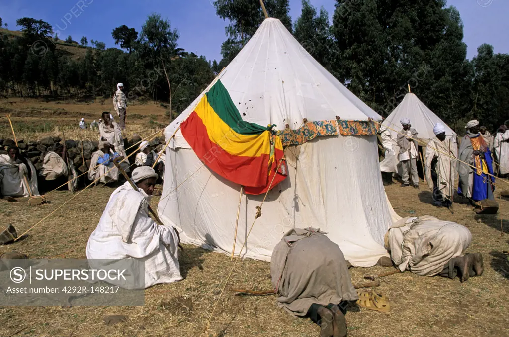 Ethiopia, Welo province, Lalibela, Timkat (feast of Epiphany)