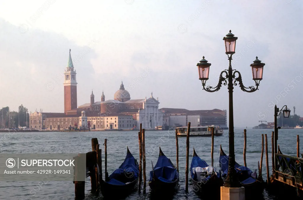 Italy, Venice, view of Santa Maria della Salute from Canal Grande