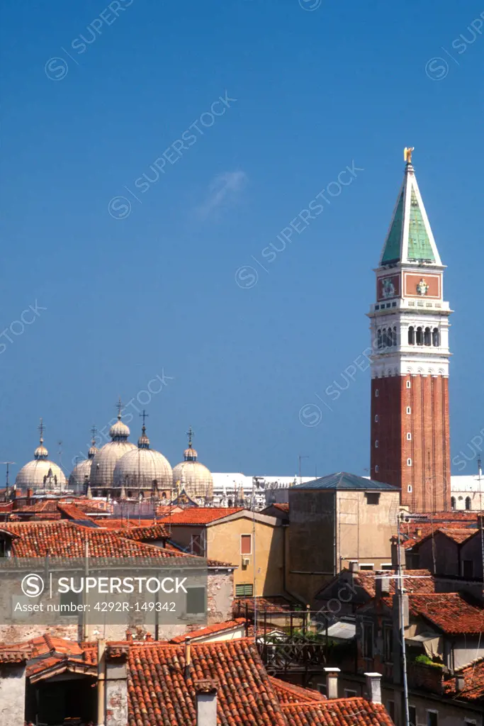 Italy, Venice, St. Mark belltower