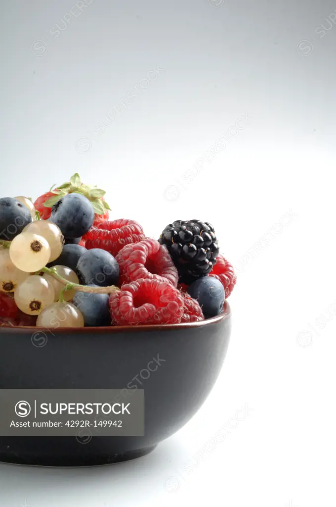 Bowl of wildberries