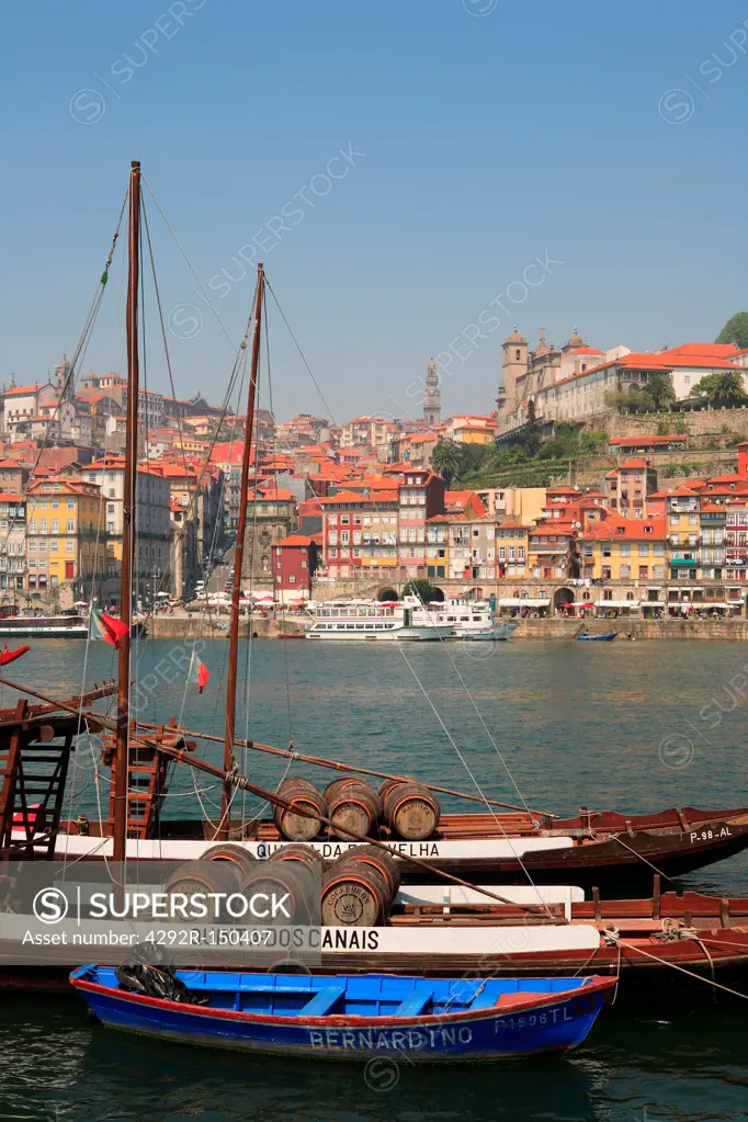 Portugal, Oporto, river boats