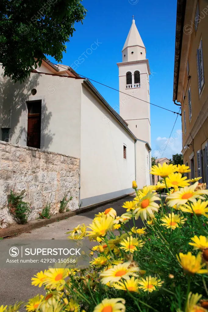 Croatia, Istria, Funtana Church