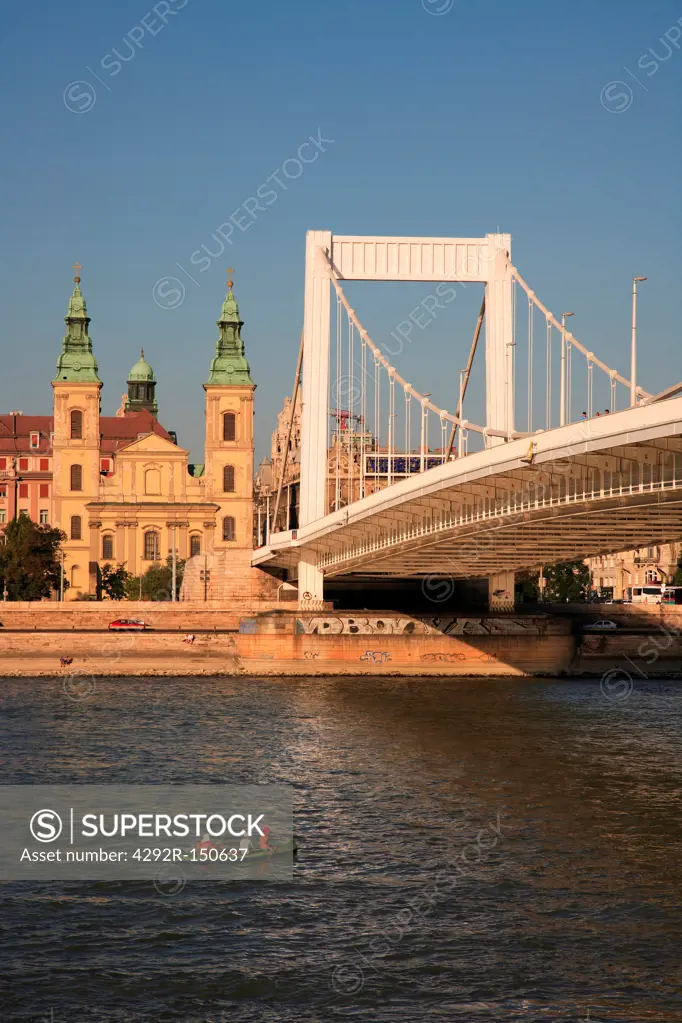 Hungary, Budapest, Elizabeth bridge