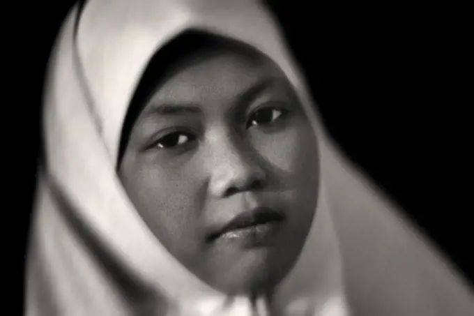 Indonesia, Java. Woman's portrait