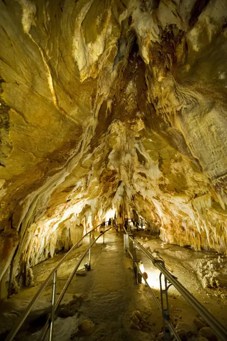Italy, Liguria, Toirano,cave