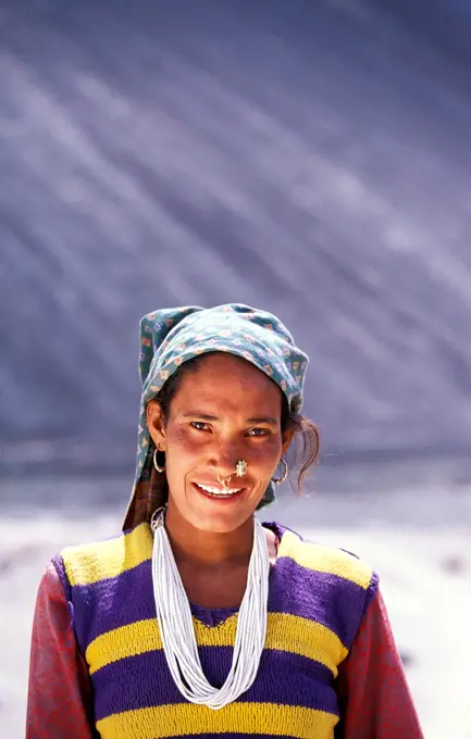 Nepal, woman's portrait