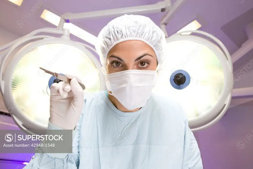 Surgeon at work