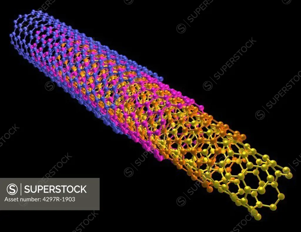 Carbon nanotubes CNTs are allotropes of carbon. A carbon nanotube is a one-atom thick sheet of graphite called rolled up into a seamless cylinder with diameter of the order of a nanometer.