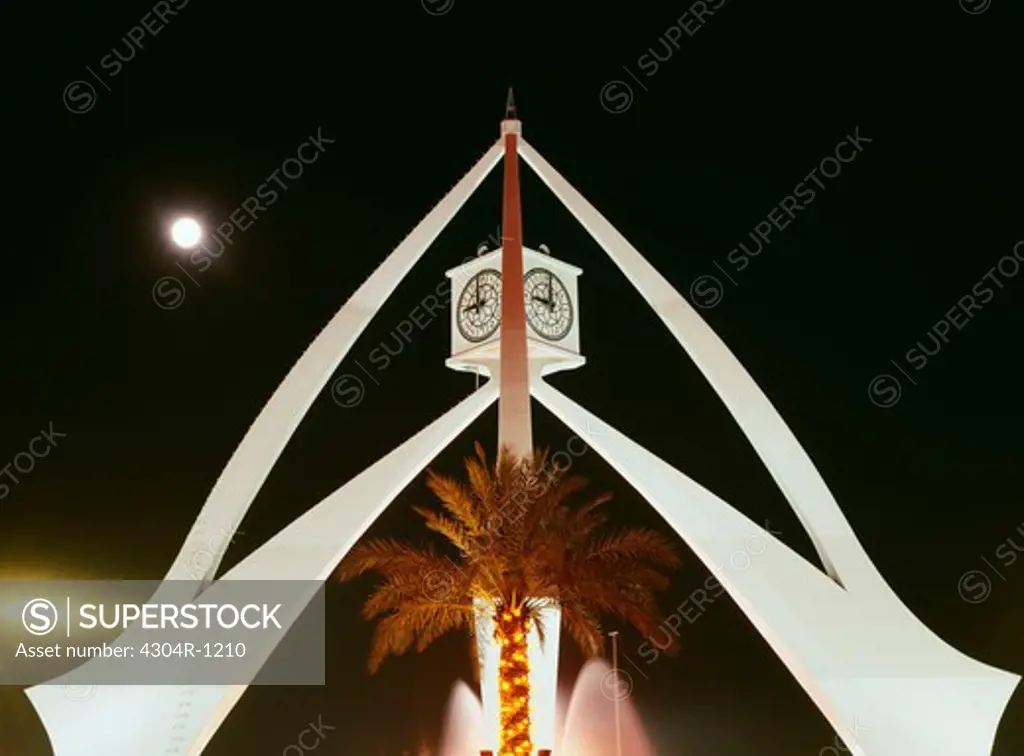 UAE-Dubai - clock tower