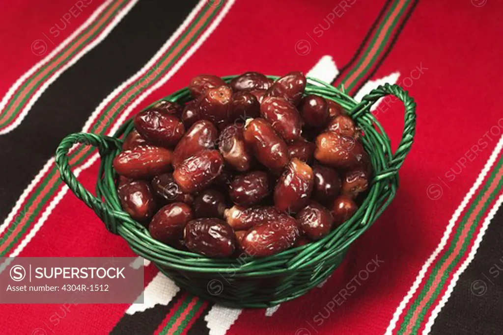 Basket with Dates