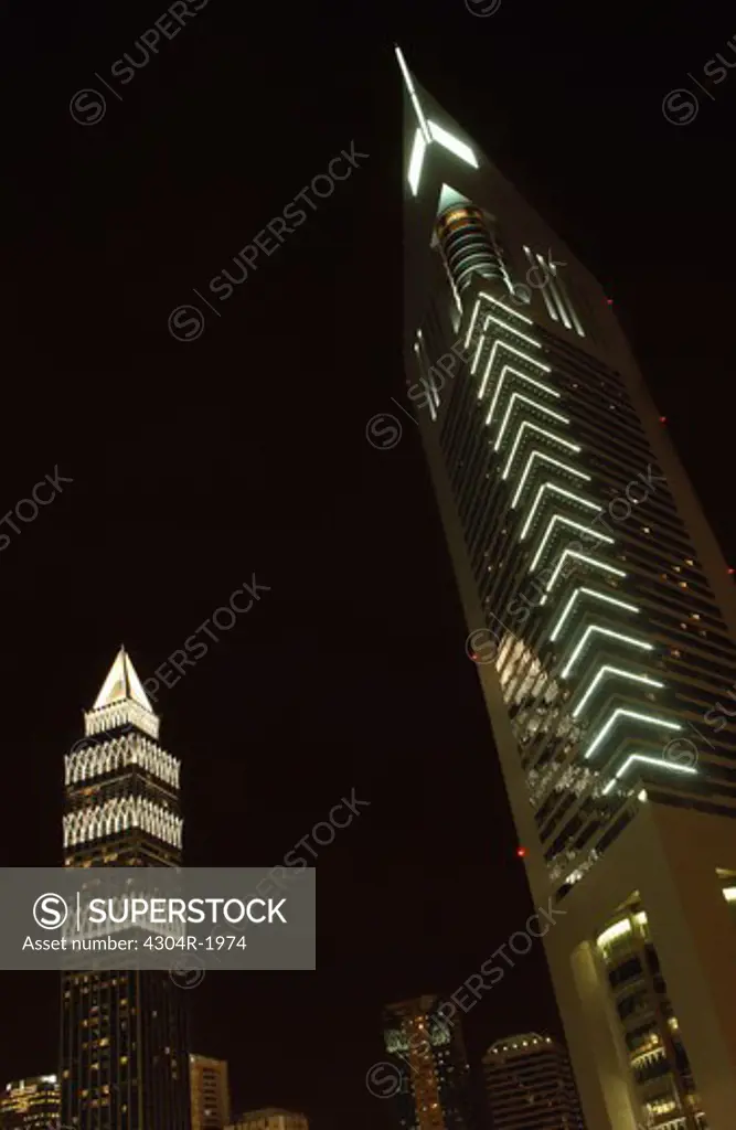 UAE-Dubai-Emirates towers,Emaar Towers