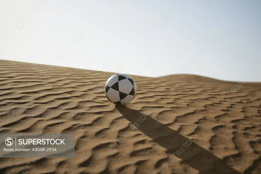 Football at the desert
