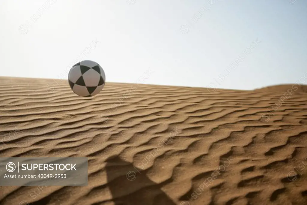 Football at the desert