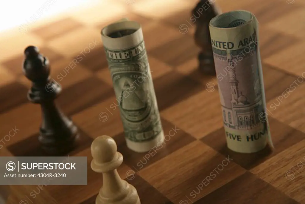 Money on the Chess Board