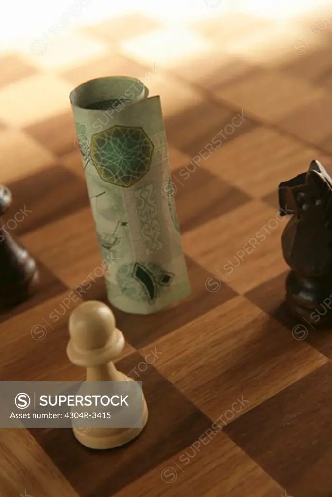 Arab Money on the Chess Board