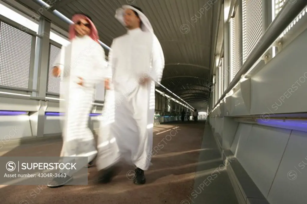 Arab Men walking