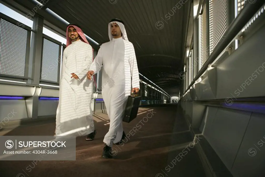 Arab Men walking
