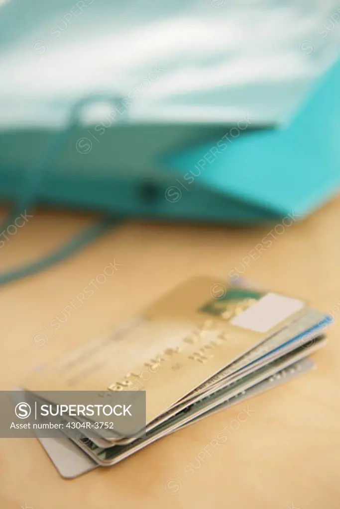 Shopping Bag and Credit Card