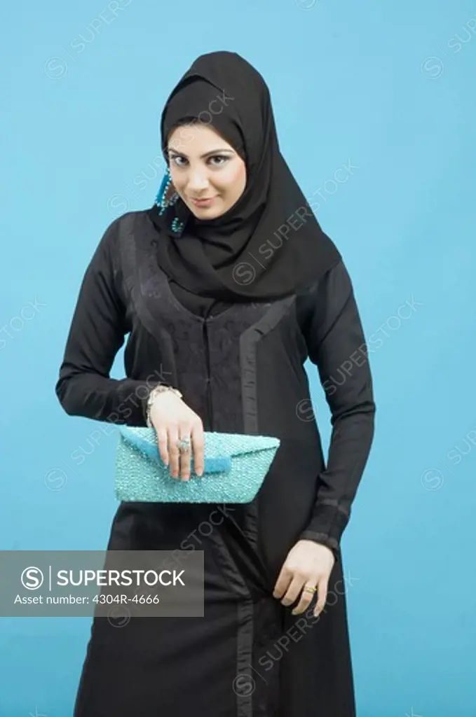 Arab Lady smiling