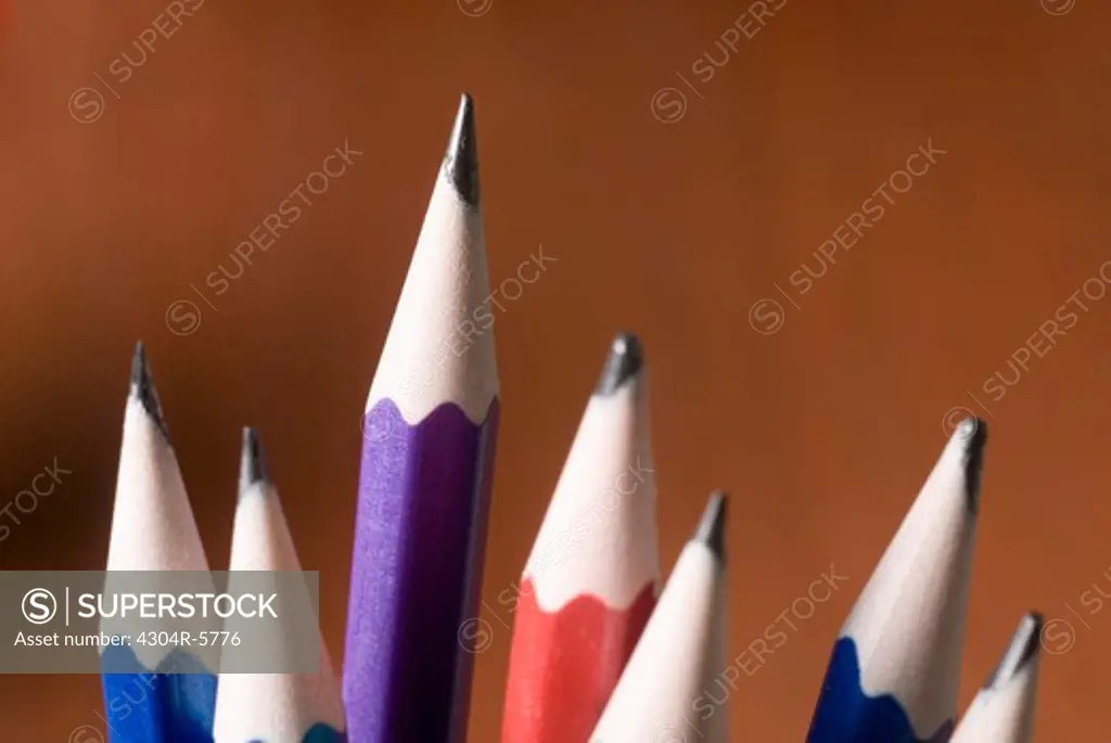 Colorful pencils,close-up