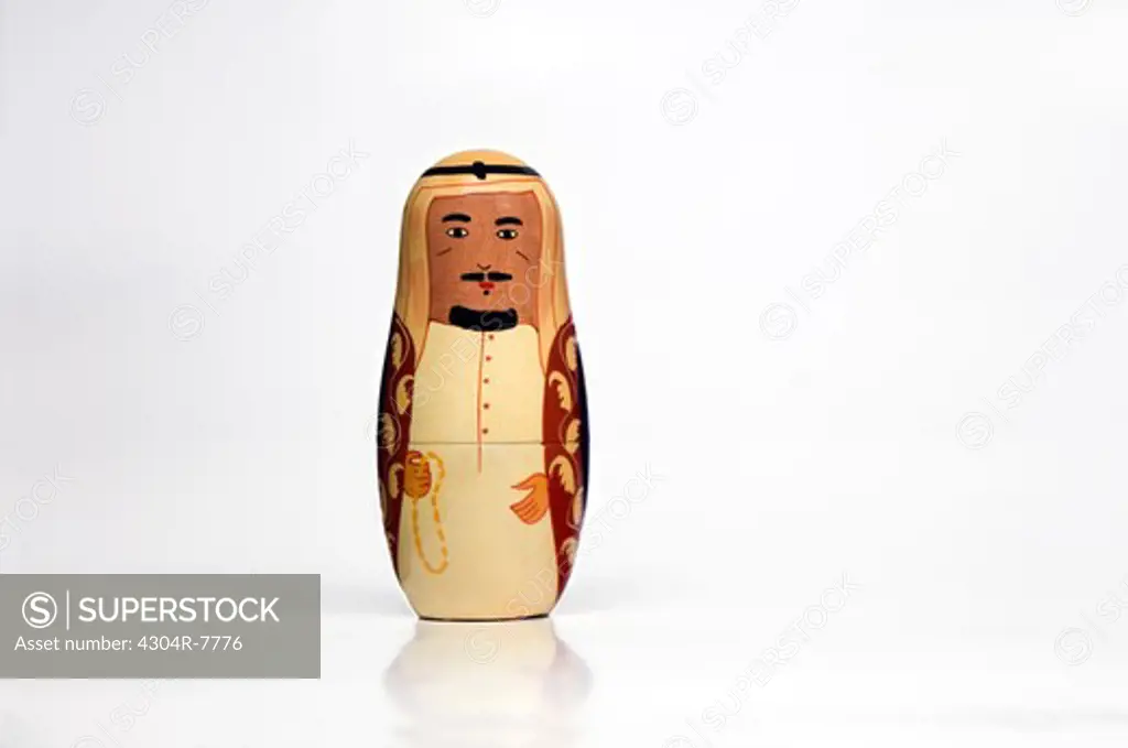 Male arab matryoshka doll