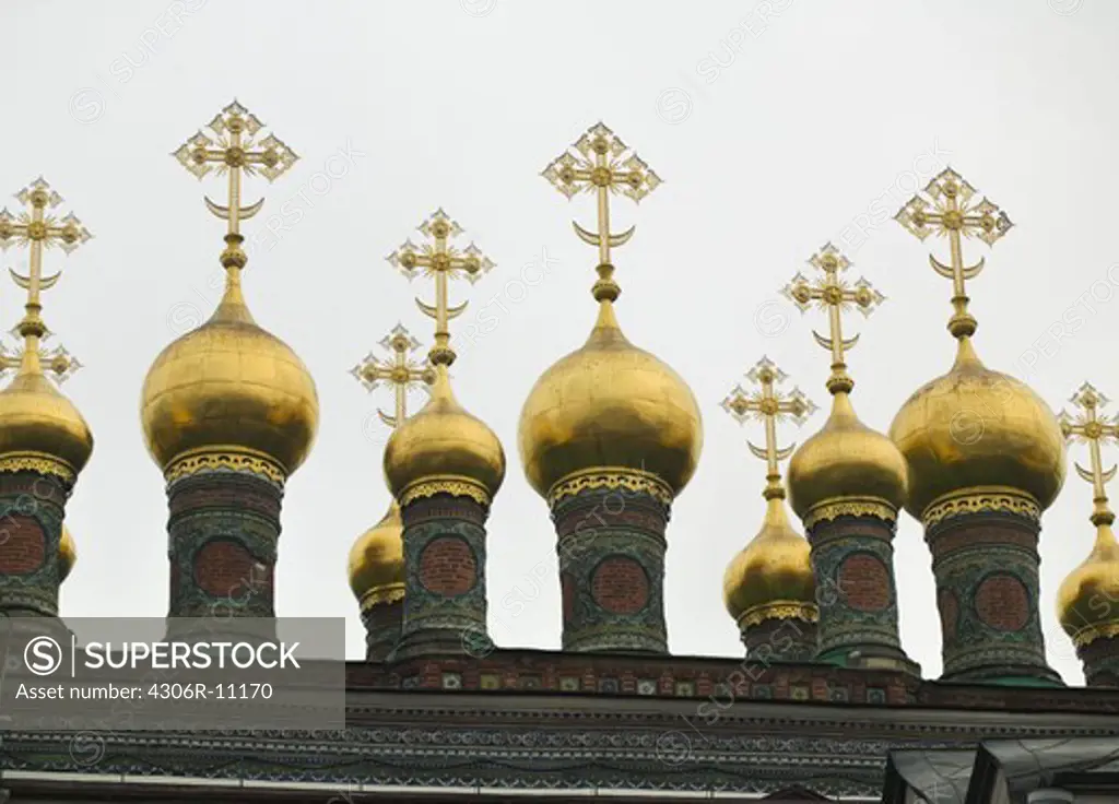 Domes of The Kremlin.