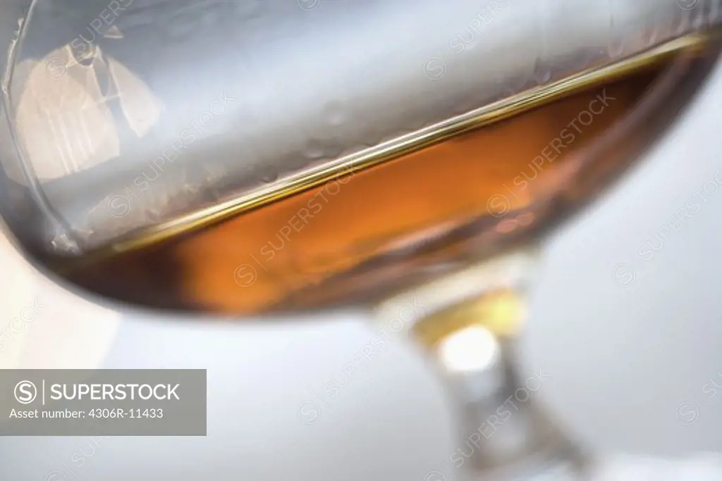Cognac, close-up.