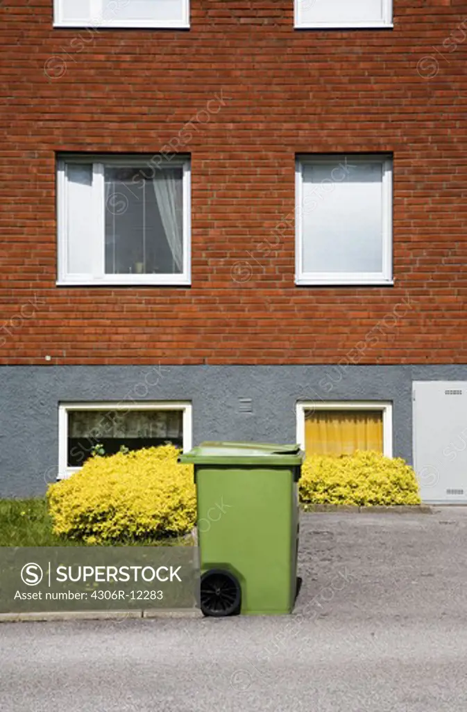 A block of flats, Trollhattan, Sweden.