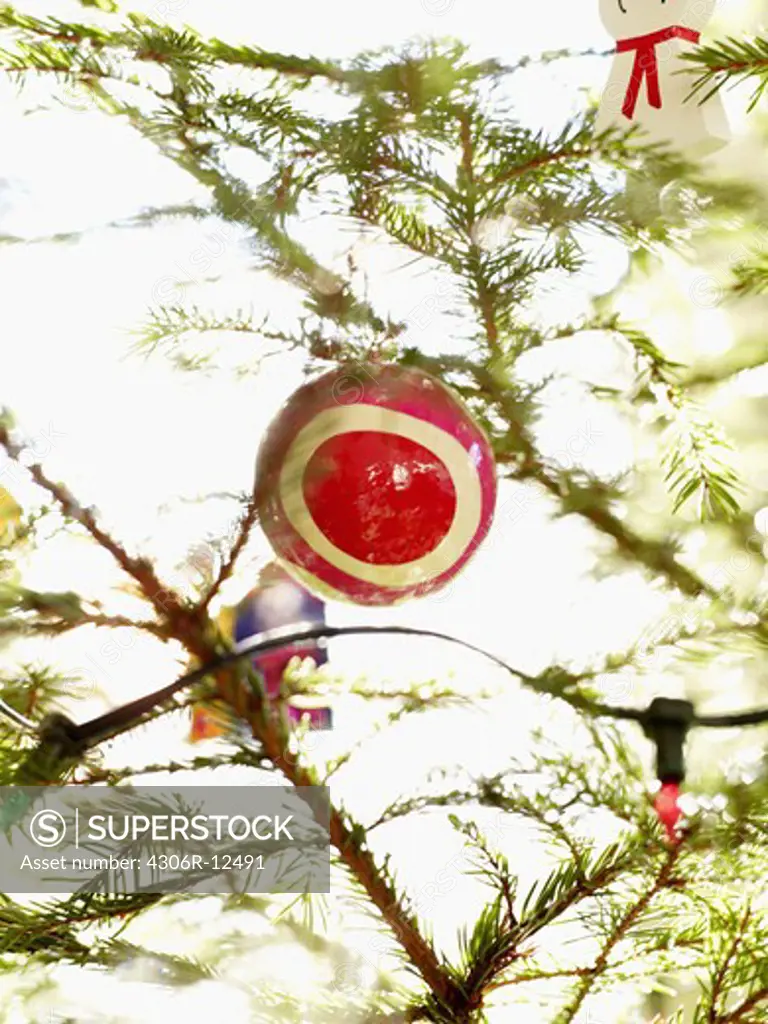 Christmas tree ball, Sweden.
