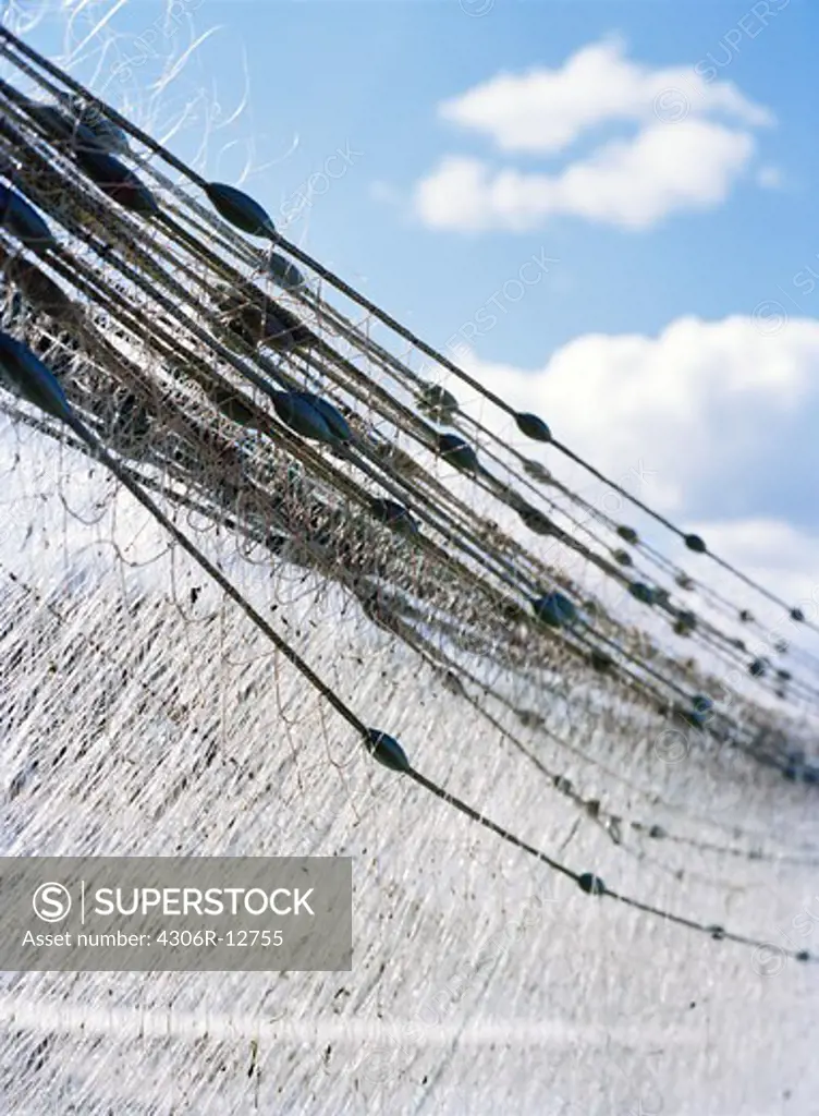 Fishing-net, Sweden.