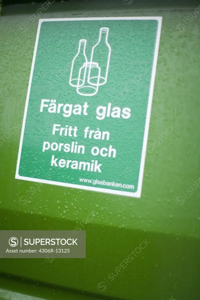 A recycle plant, Sweden.
