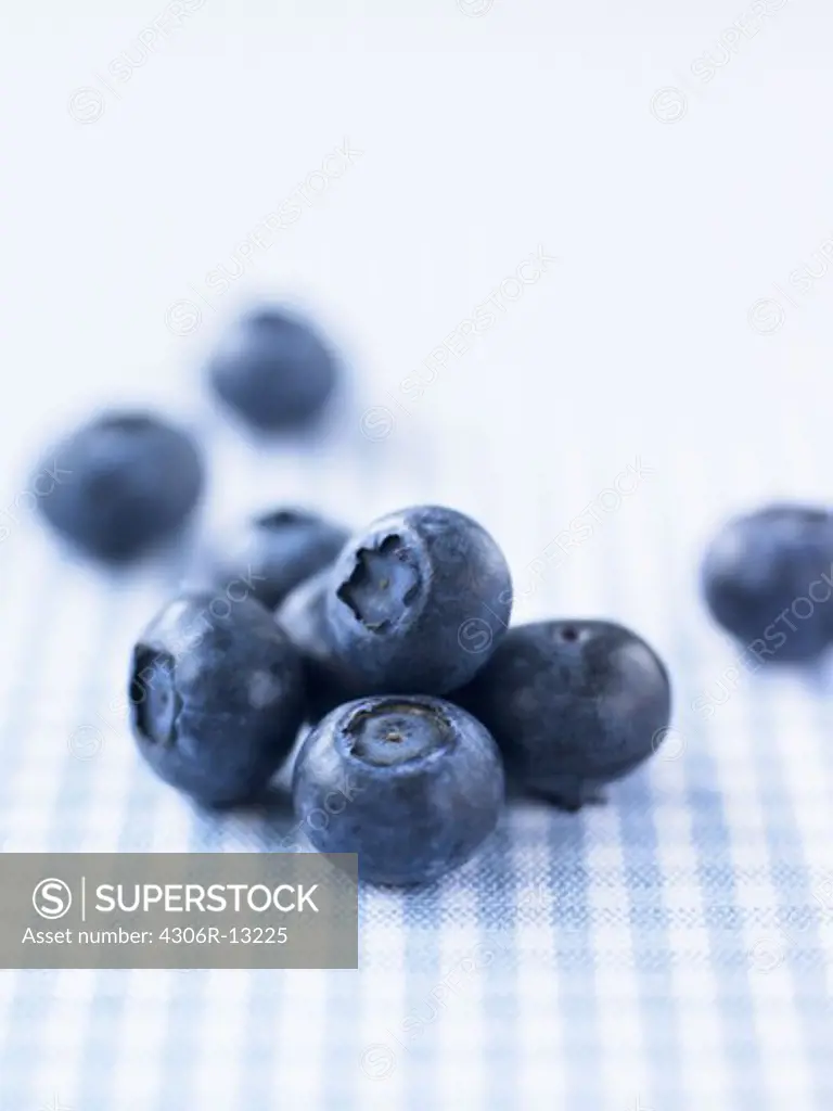 Blueberries, close-up.