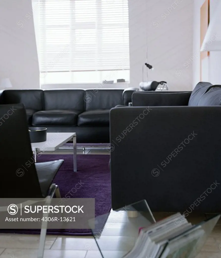 A living room, Sweden.