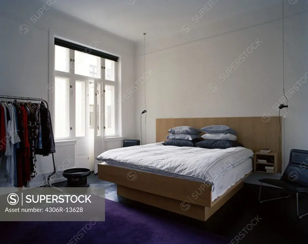 A bedroom, Sweden.