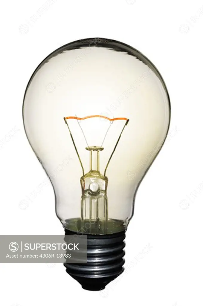 A light bulb, Sweden.