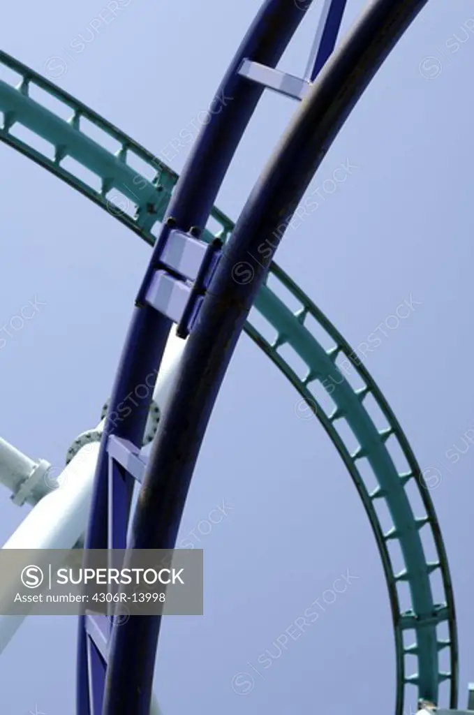 A roller coaster, Sweden.