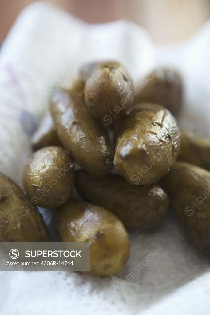 Almond potatoes, Sweden.