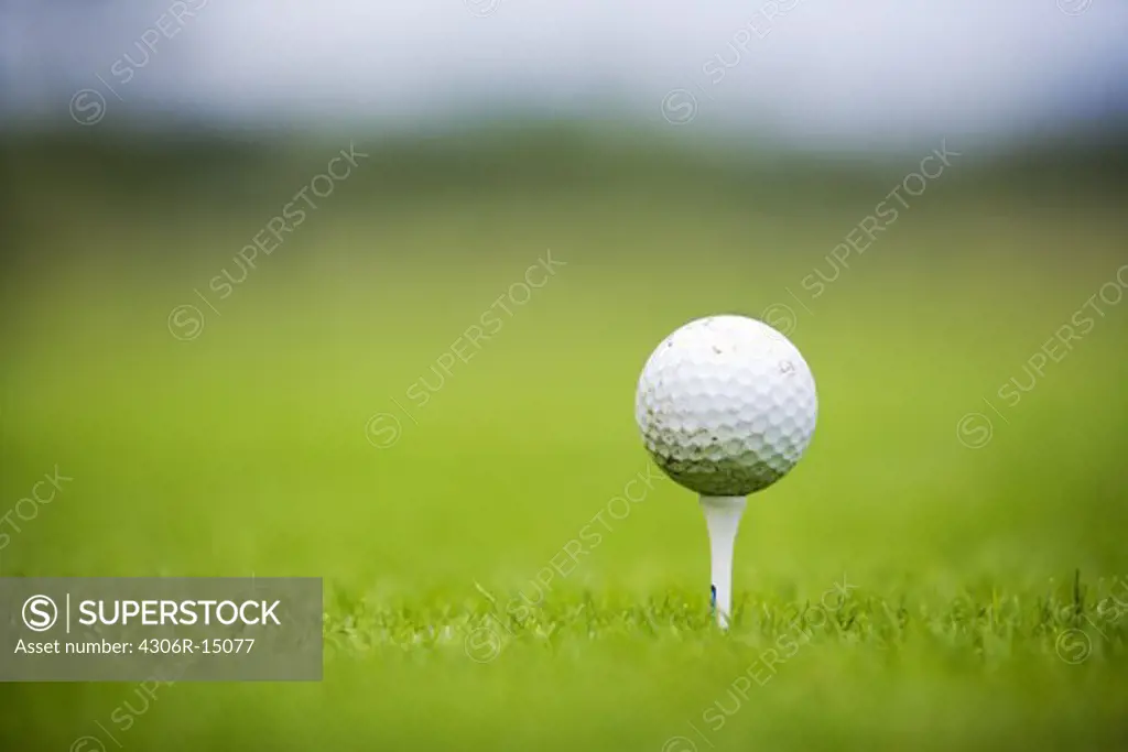Golf, close-up, Sweden.