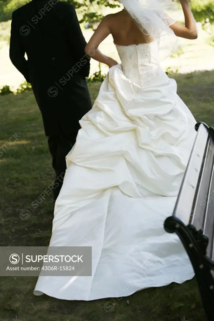 Bride and bridegroom, Sweden.