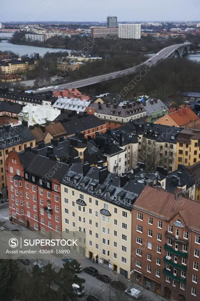 View of Sodermalm, Sweden.