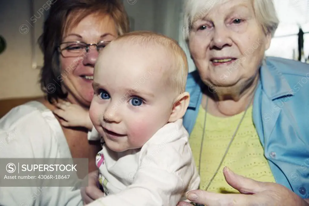 Three generations, Sweden.